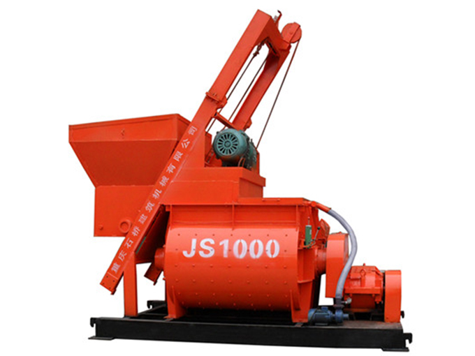 云南JS1000EA雙臥軸強制攪拌機